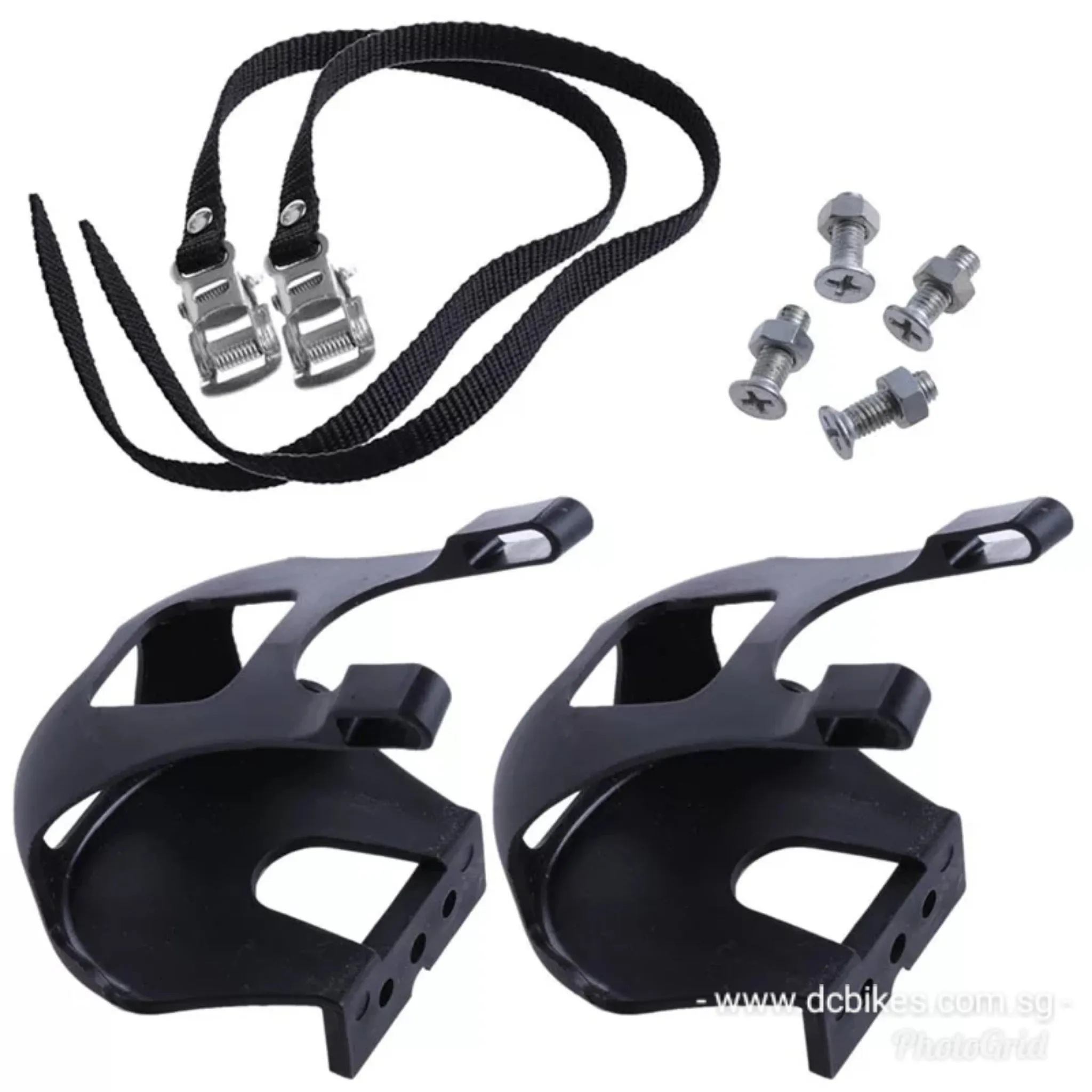 Fixie Road Bicycle Pedal Strap Toe Cage