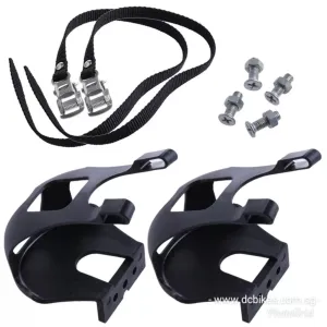 Fixie Road Bicycle Pedal Strap Toe Cage