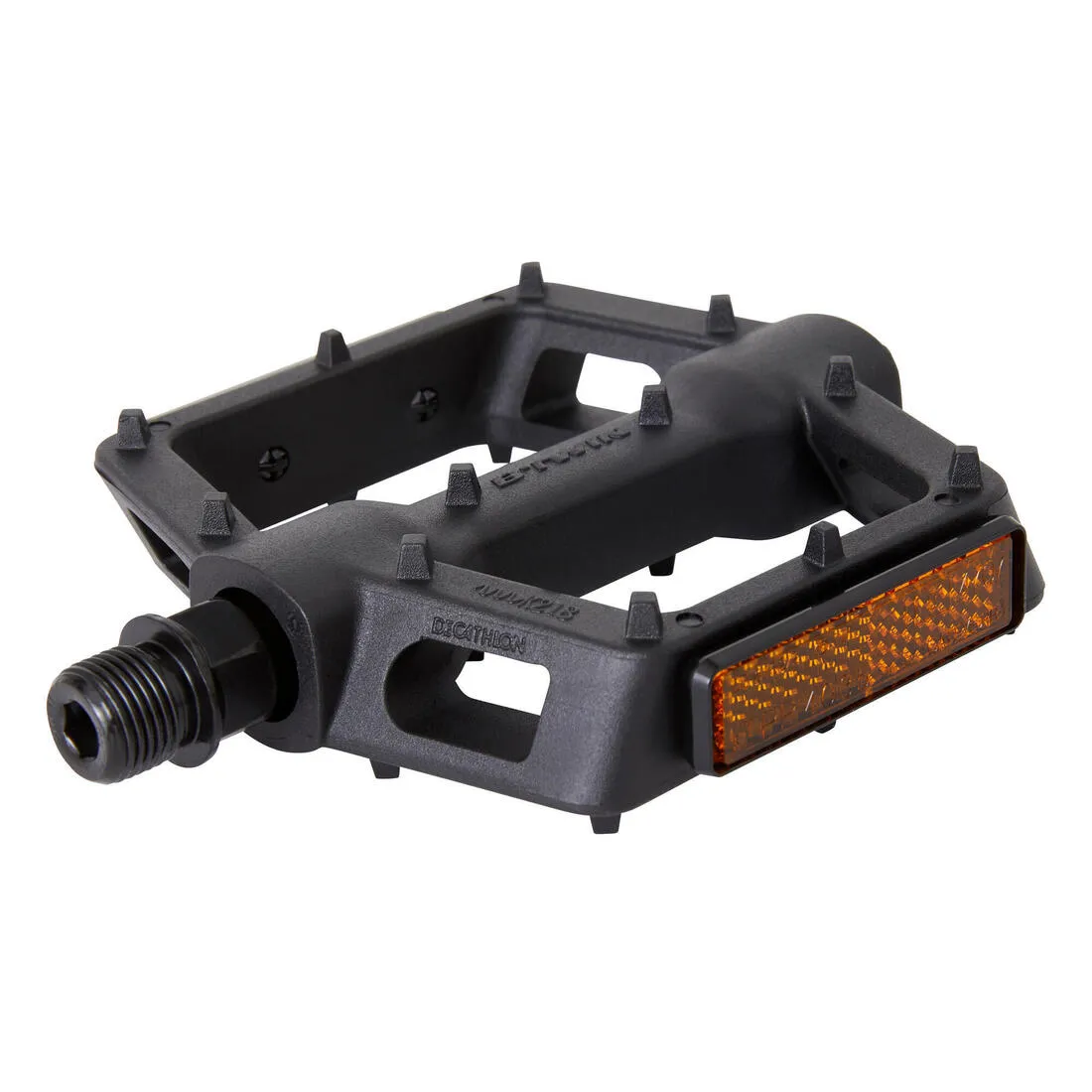 Flat Mountain Bike Pedals 520 9/16 - Black