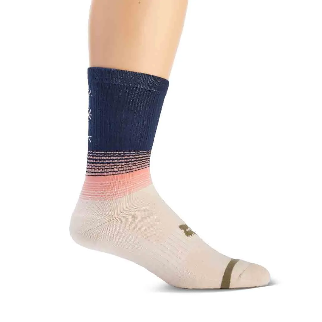 Fox 8" DEFEND Socks Lunar Bone