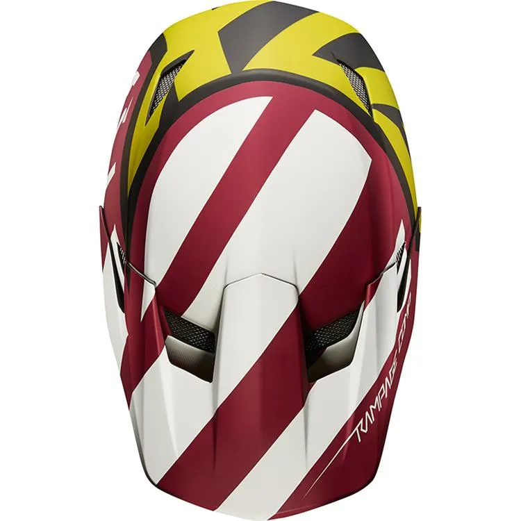 FOX RAMPAGE COMP CREO HELMET [YELLOW/BLACK] XXL