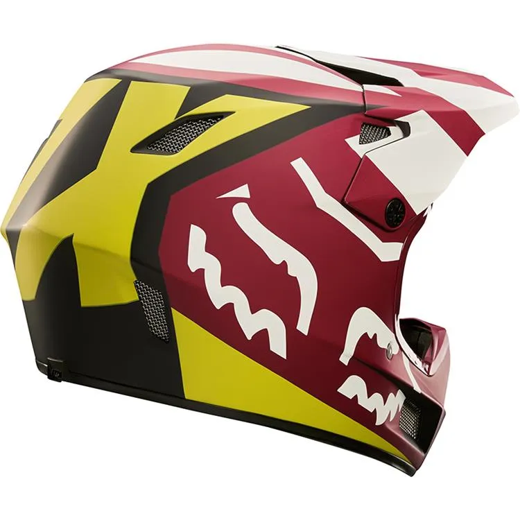 FOX RAMPAGE COMP CREO HELMET [YELLOW/BLACK] XXL