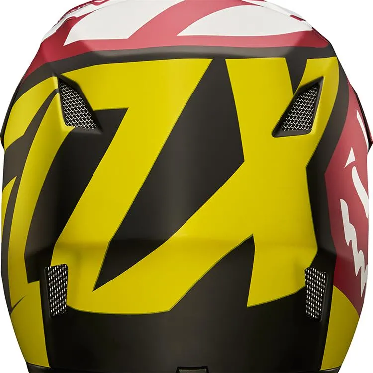 FOX RAMPAGE COMP CREO HELMET [YELLOW/BLACK] XXL