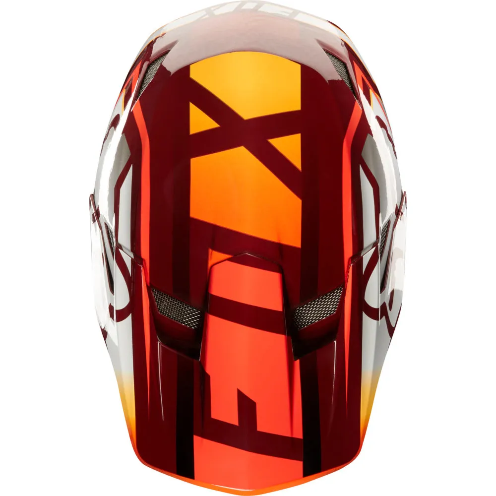 FOX RAMPAGE COMP HELMET RENO [CARDINAL] XL