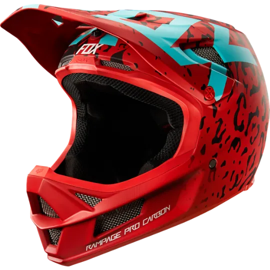FOX RAMPAGE PRO CARBON HELMET [RED] L