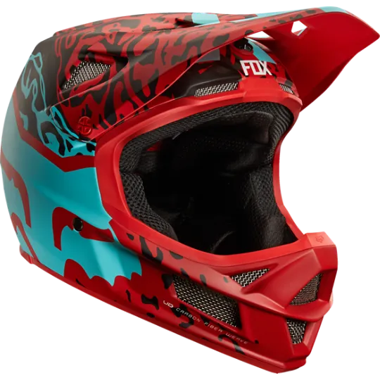 FOX RAMPAGE PRO CARBON HELMET [RED] L