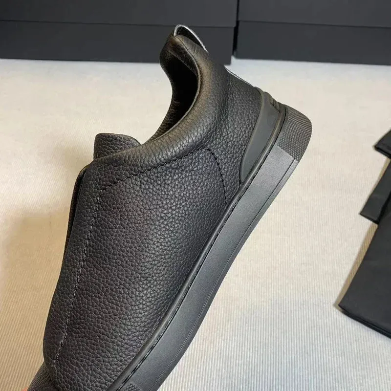 From The Factory Top Layer Cow Leather Breathable Summer Casual Shoes Luxury Deer Skin Board Versatile New Men's Shoes