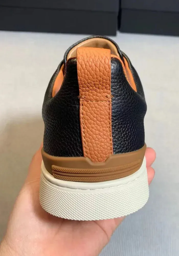 From The Factory Top Layer Cow Leather Breathable Summer Casual Shoes Luxury Deer Skin Board Versatile New Men's Shoes