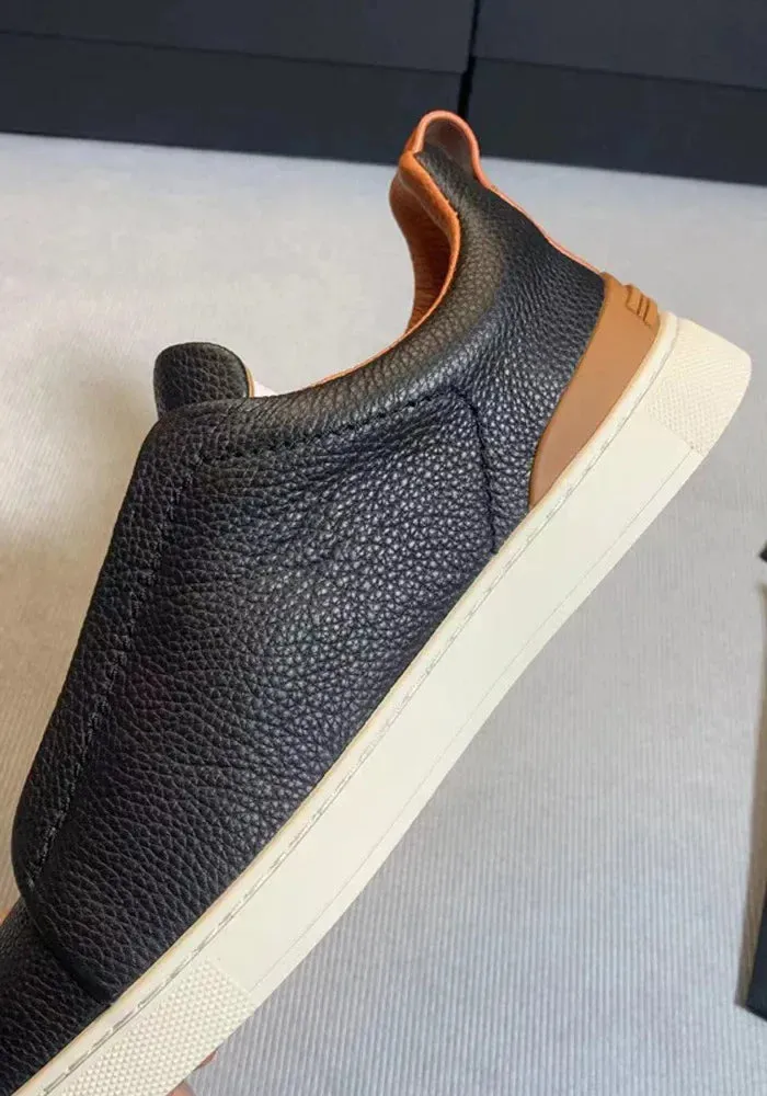 From The Factory Top Layer Cow Leather Breathable Summer Casual Shoes Luxury Deer Skin Board Versatile New Men's Shoes
