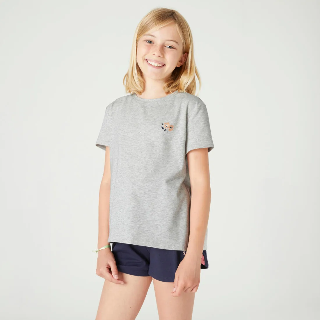 Girls' Cotton T-Shirt 500