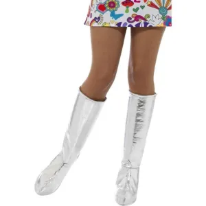 Go Go Boot Covers Silver