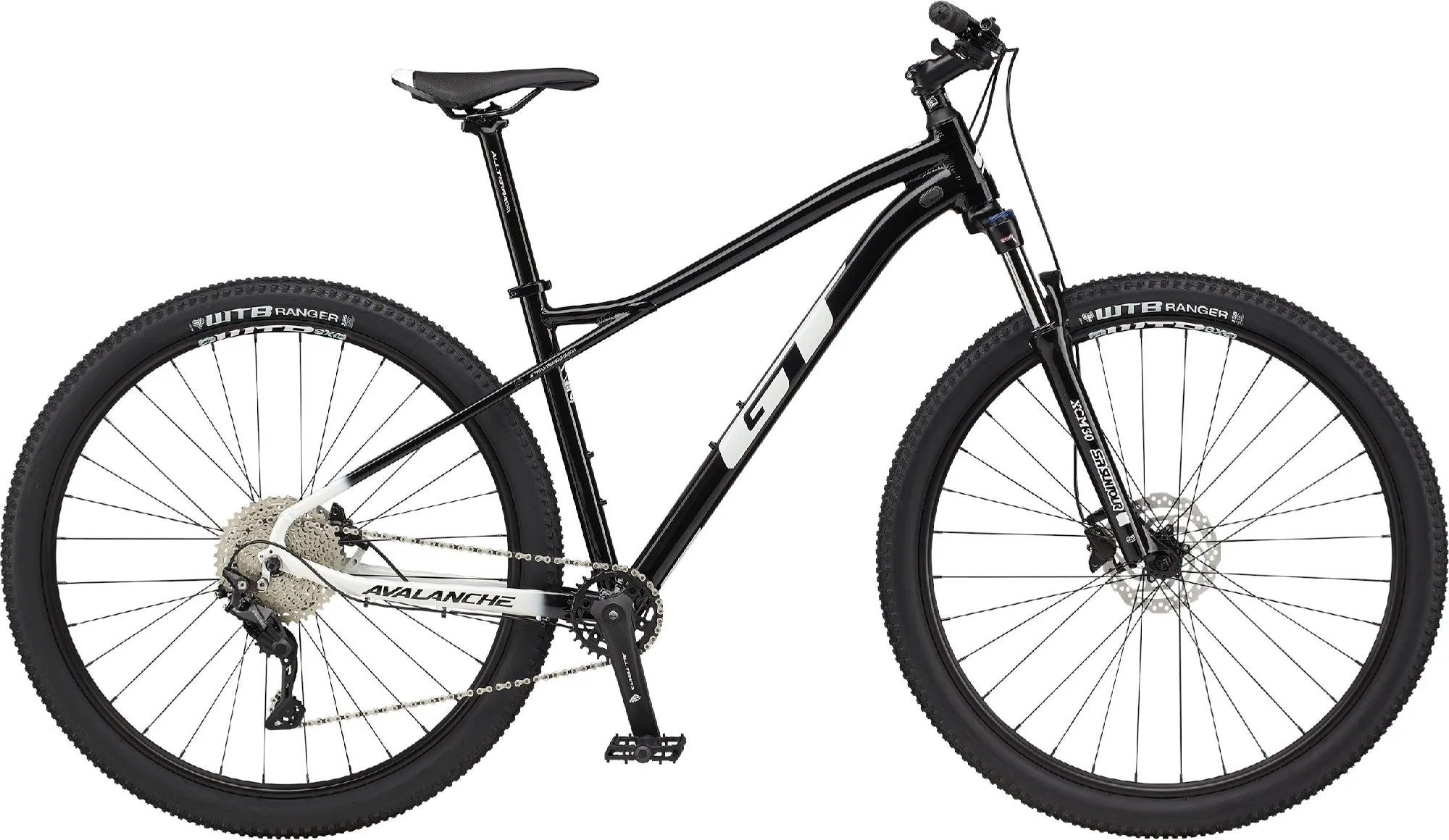 Gt Avalanche Comp Gloss Black W/white Fade 2024