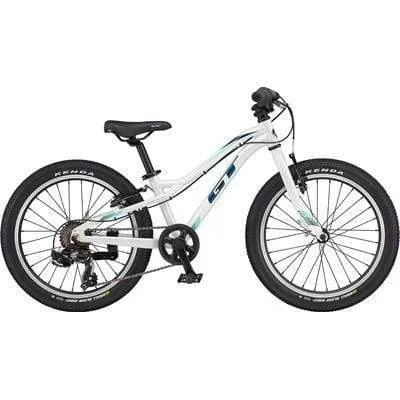 GT Stomper Ace 20 Inch Kids Mountain Bike White