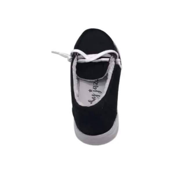Gypsy jazz black harley sherpa slip ons