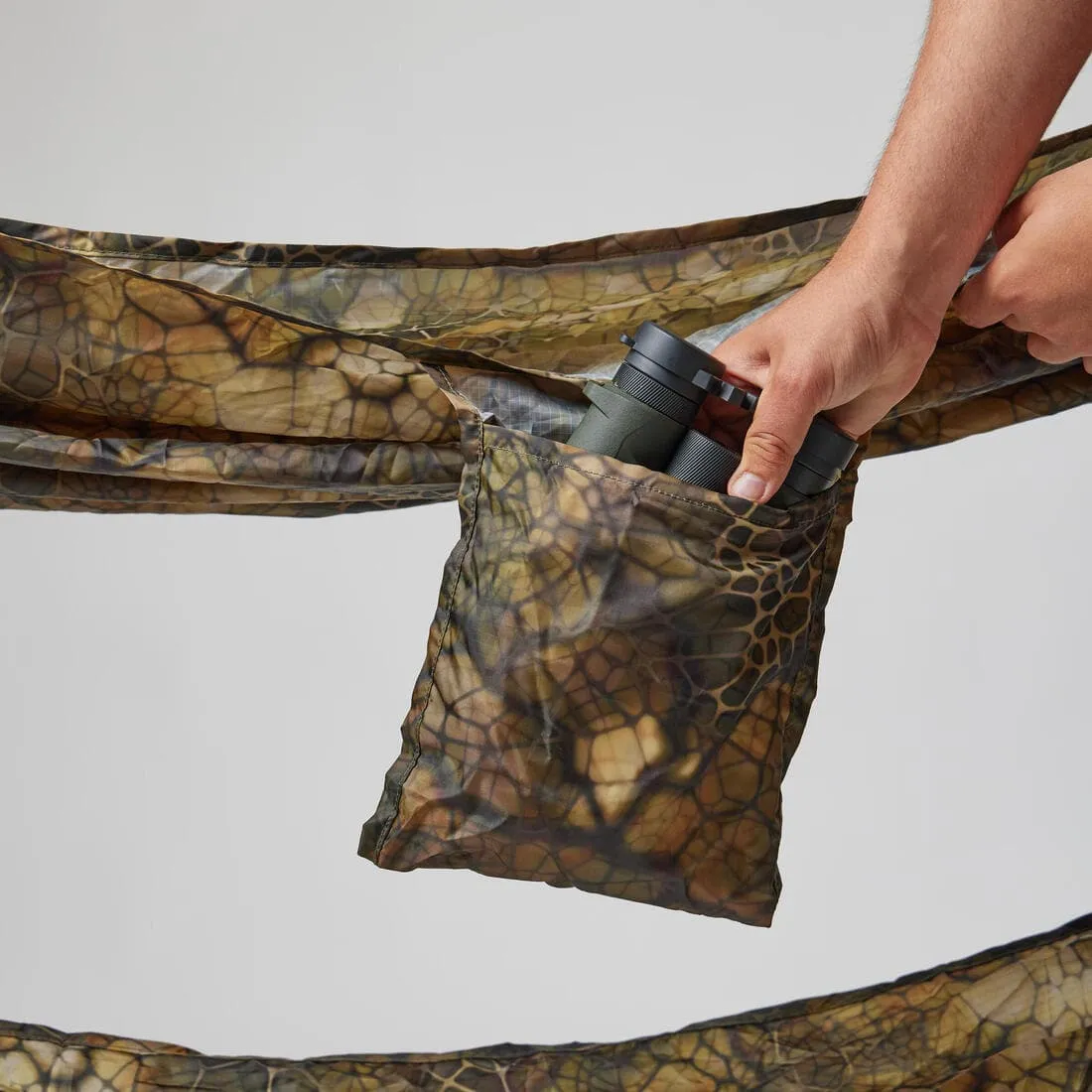 Hamac Bushcraft Résistant 1 personne Camouflage Furtiv