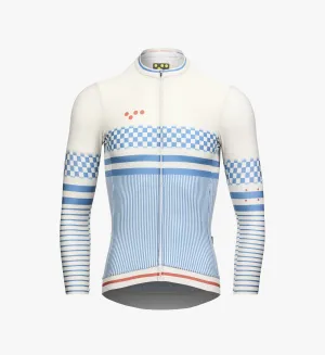 Heritage / Men's Classic LS Jersey - Almond Stripe
