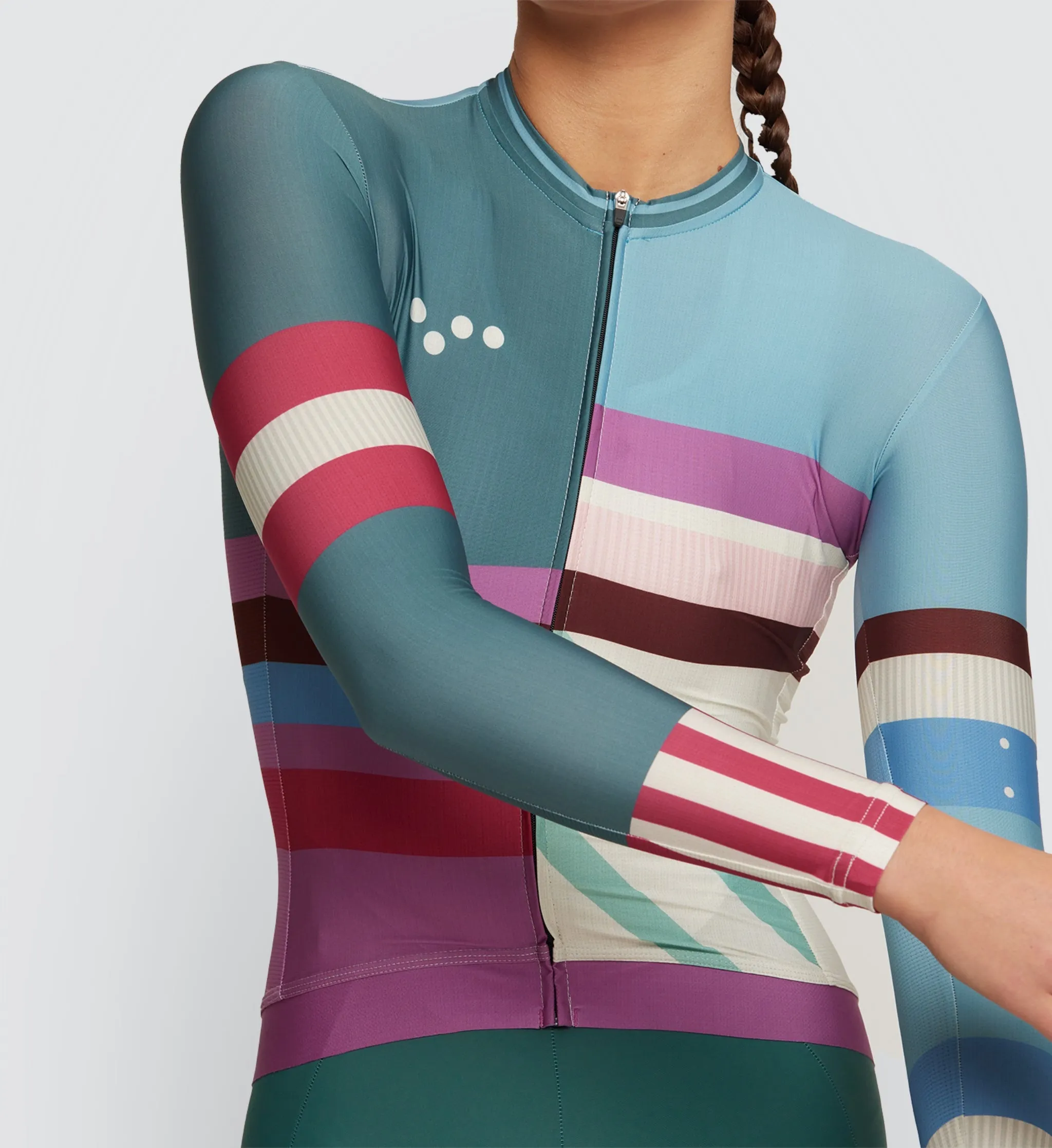 Heritage / Women's Classic LS Jersey - Multi Stripe
