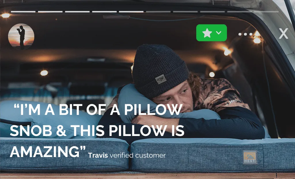 HEST X Benchetler Camp Pillow
