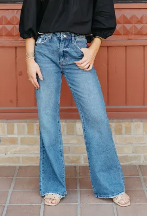 High Rise Relaxed Boot Cut Jean P1644