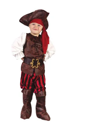 High Seas Pirate Toddler Boy  Costume