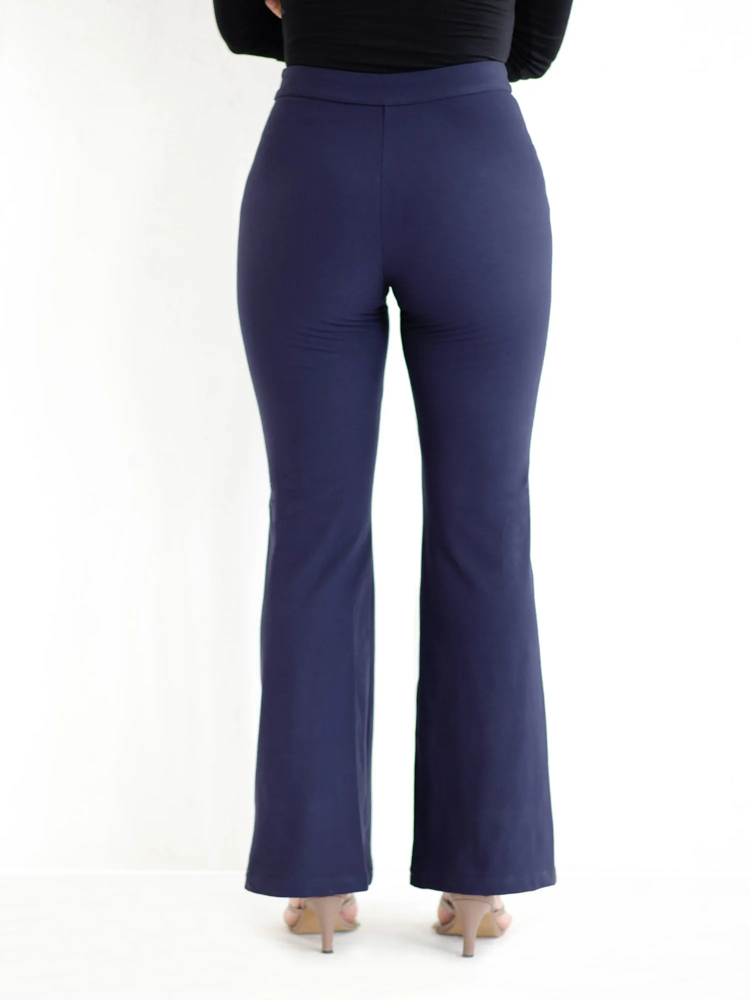 High Waist Boot Leg Pant