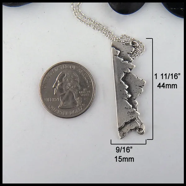 Highland Mountain Bar Pendant