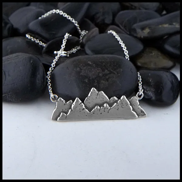 Highland Mountain Bar Pendant