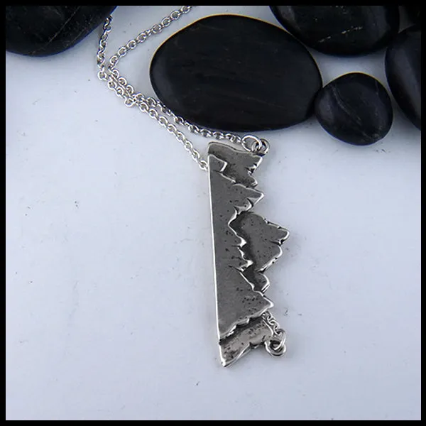 Highland Mountain Bar Pendant