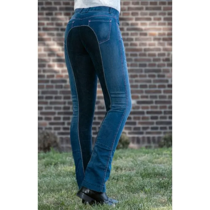 HKM Jodhpur riding trousers -Summer Denim- 3087*