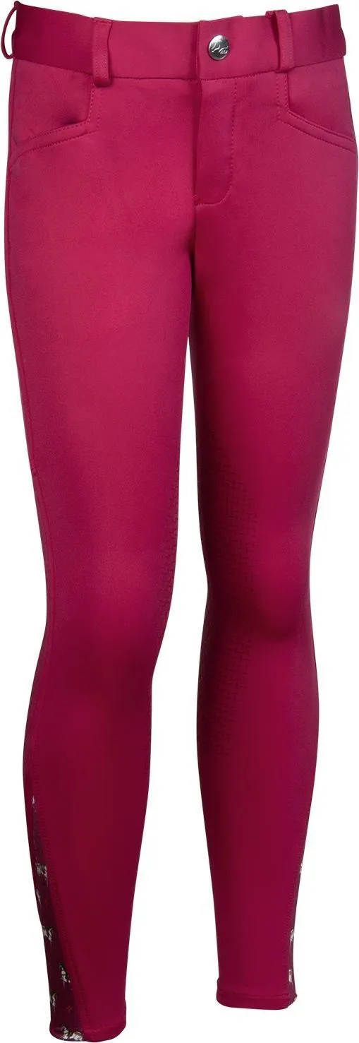 HKM Riding Breeches Allure Cheval Sili. Knee Patch