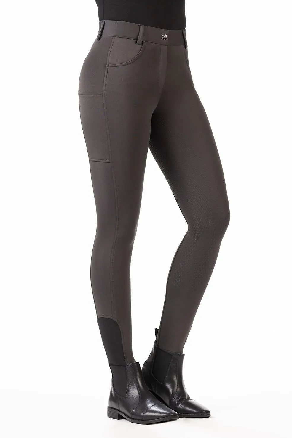 HKM Riding Breeches Emma Silicone Full Seat