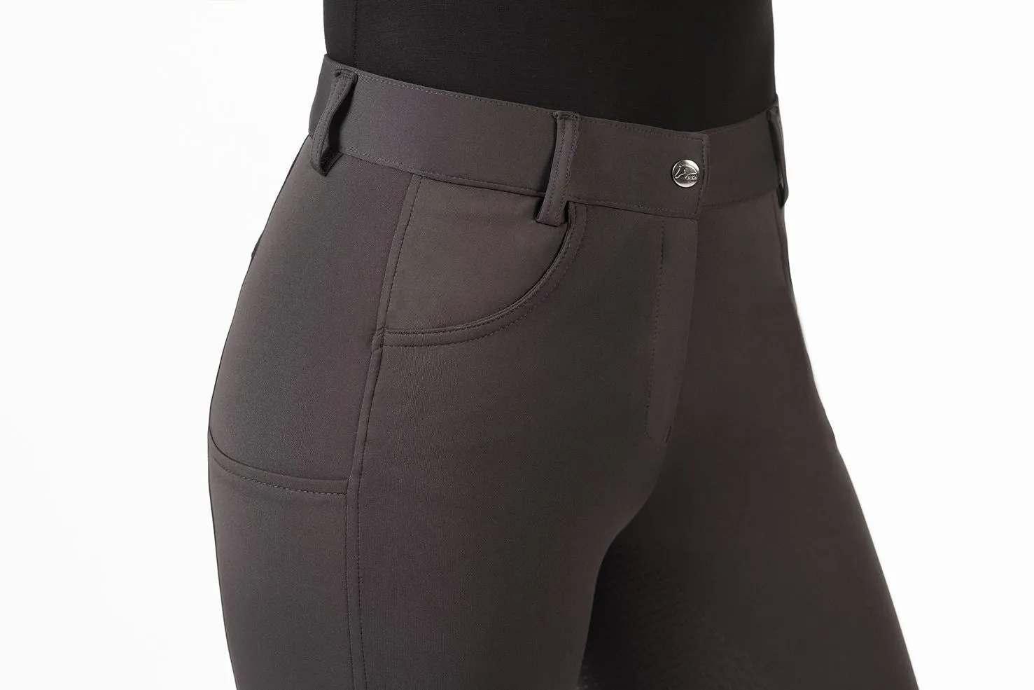HKM Riding Breeches Emma Silicone Full Seat