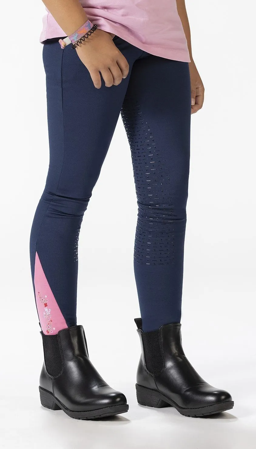HKM Riding Breeches Horse Spirit Silicon Full Seat