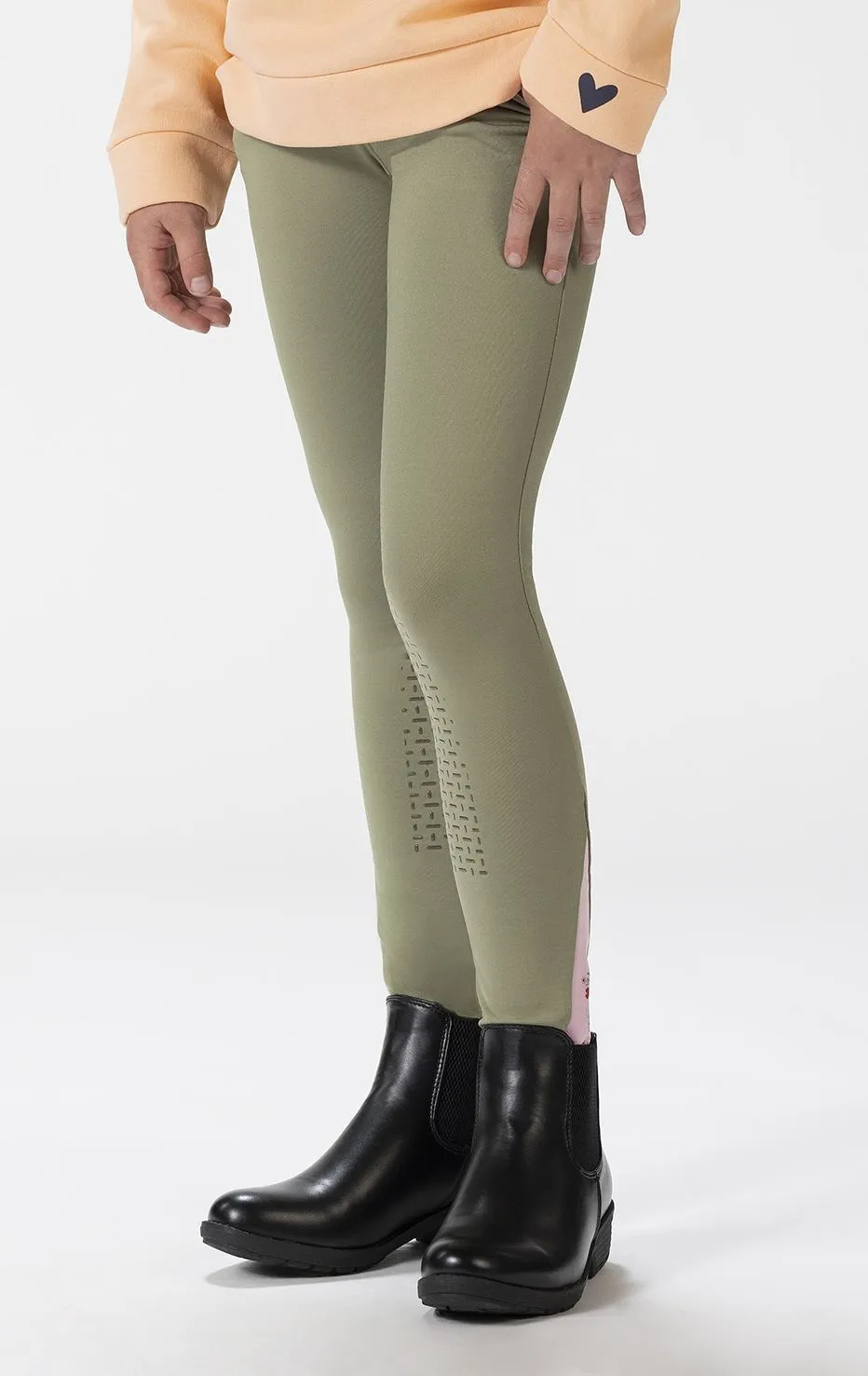 HKM Riding Breeches Horse Spirit Silicon Full Seat