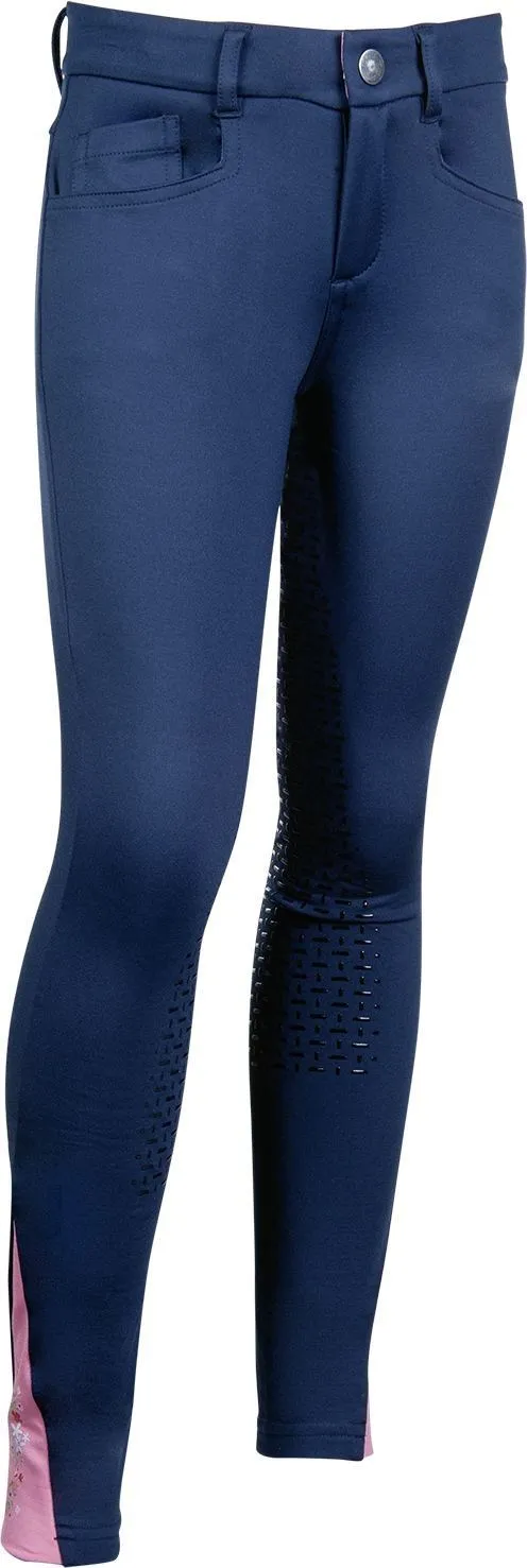 HKM Riding Breeches Horse Spirit Silicon Full Seat