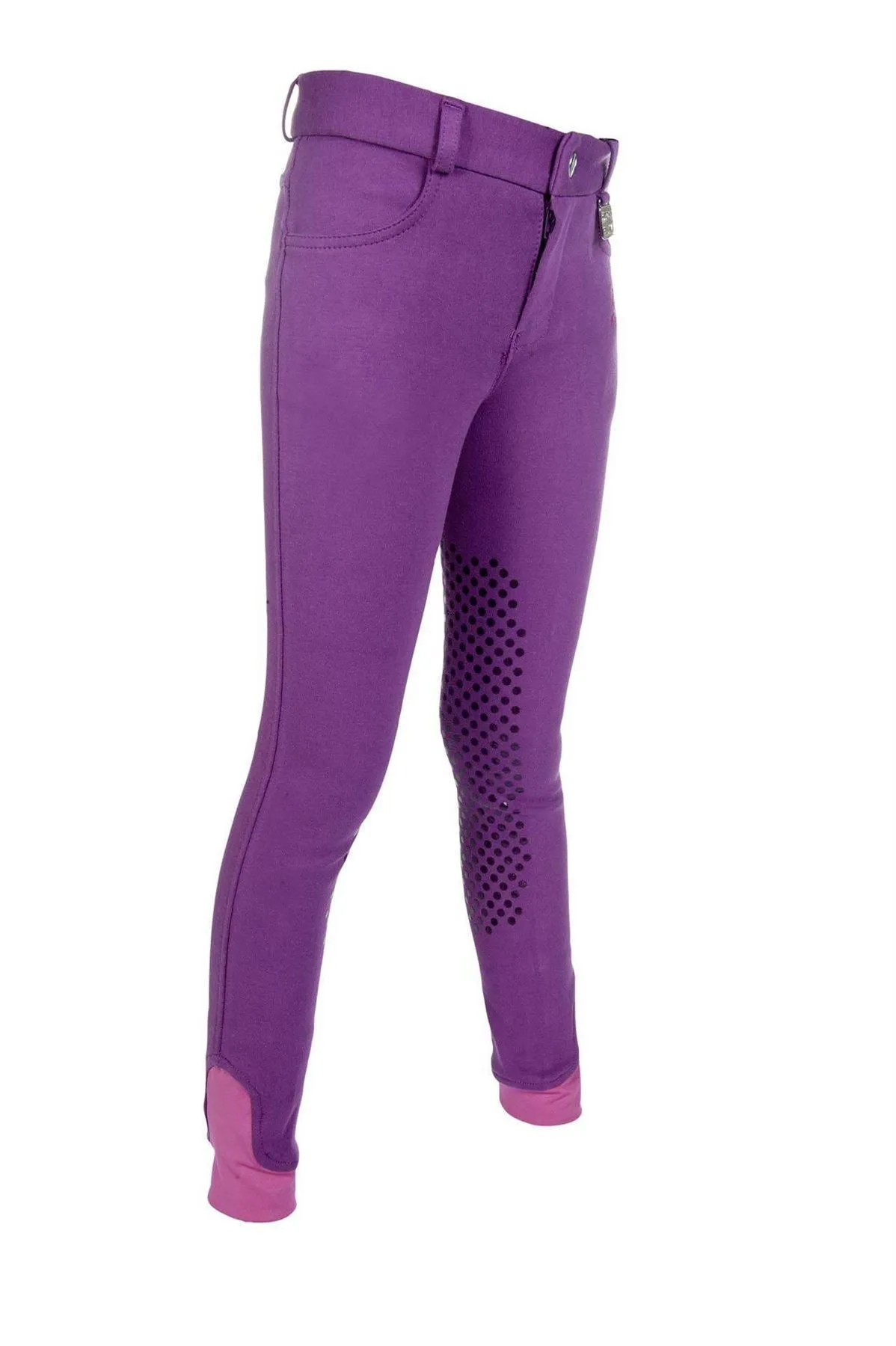HKM Riding Breeches Kids Easy Silicone Knee Patch