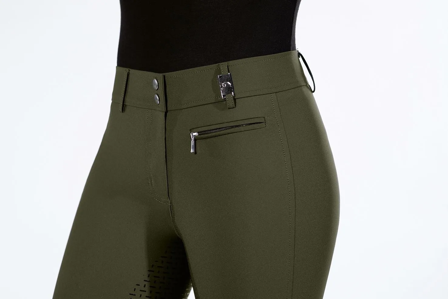 HKM Riding Breeches Lea Silicone Full Seat