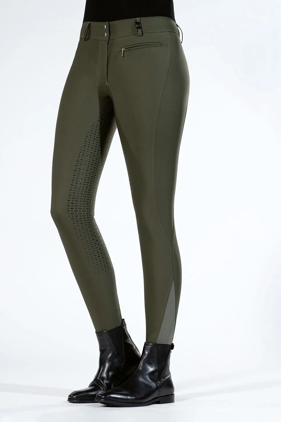 HKM Riding Breeches Lea Silicone Full Seat