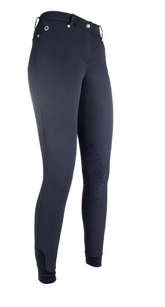HKM Riding Breeches Lg Basic Silicone Knee Patch
