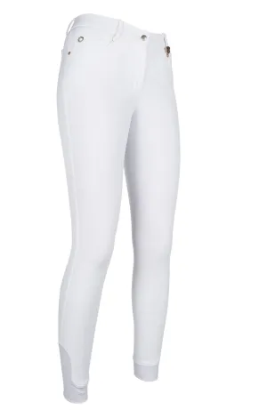 HKM Riding Breeches Lg Basic Silicone Knee Patch