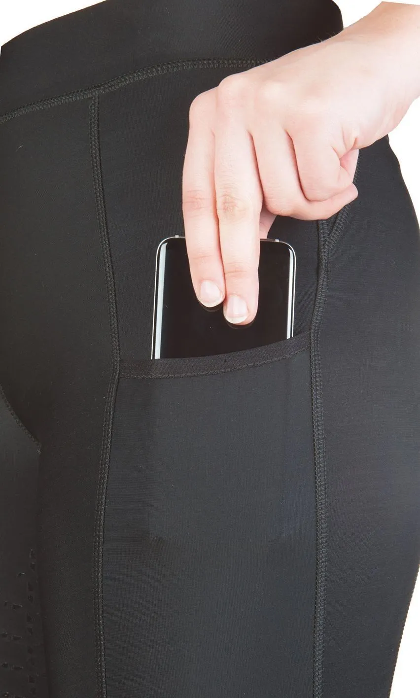 HKM Riding Leggings Mesh Silicone Full Seat