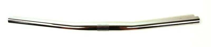 HL CORP Mtb Chromed Steel Bike Flat Handlebar 25.4mm 54cm NEW