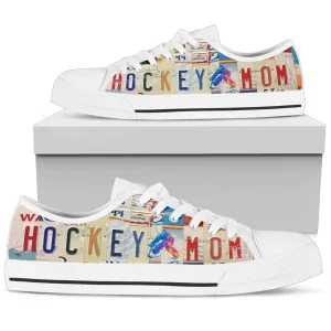 Hockey Mom - Women’s Low Top Shoes White