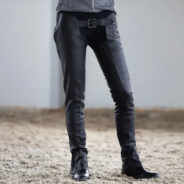 Horze "Blake" Leather Full Length Riding Chaps