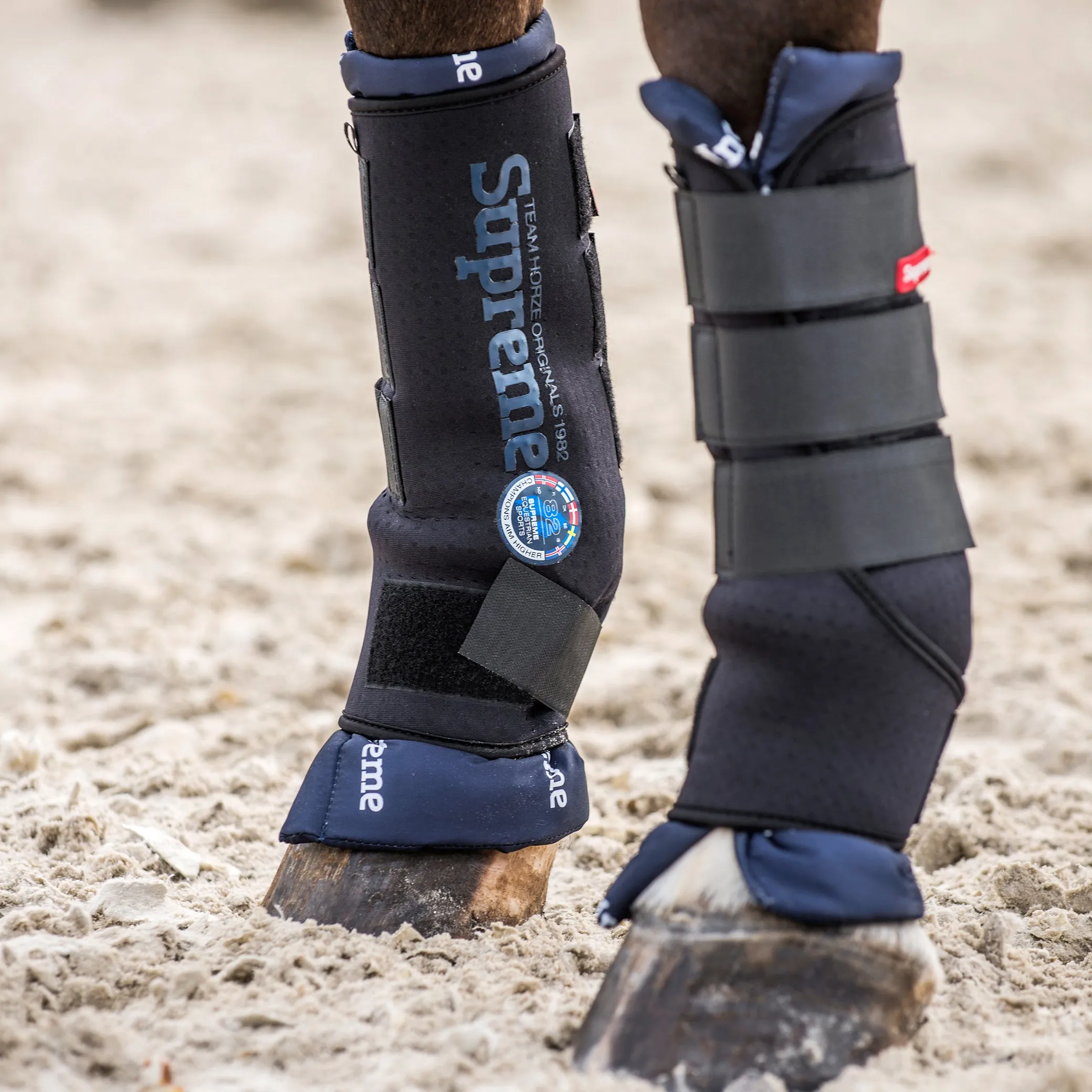 Horze Supreme Pro Stable Boot Black