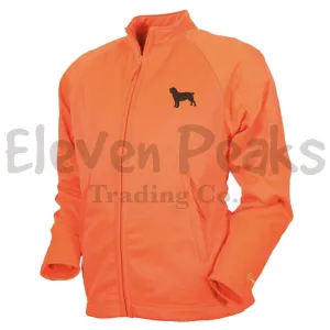 Hunt Camp Full Zip Jacket-Blaze W/ BSS® Silhouette
