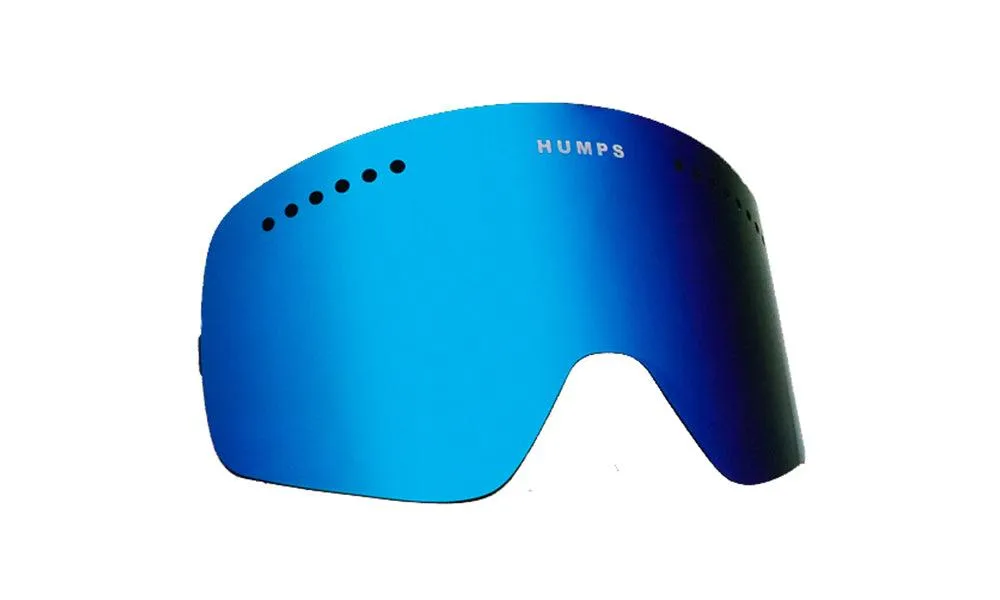 Ice Blue Mirror Lens - Flat