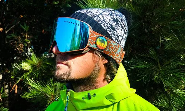 Ice Blue Mirror Lens - Flat