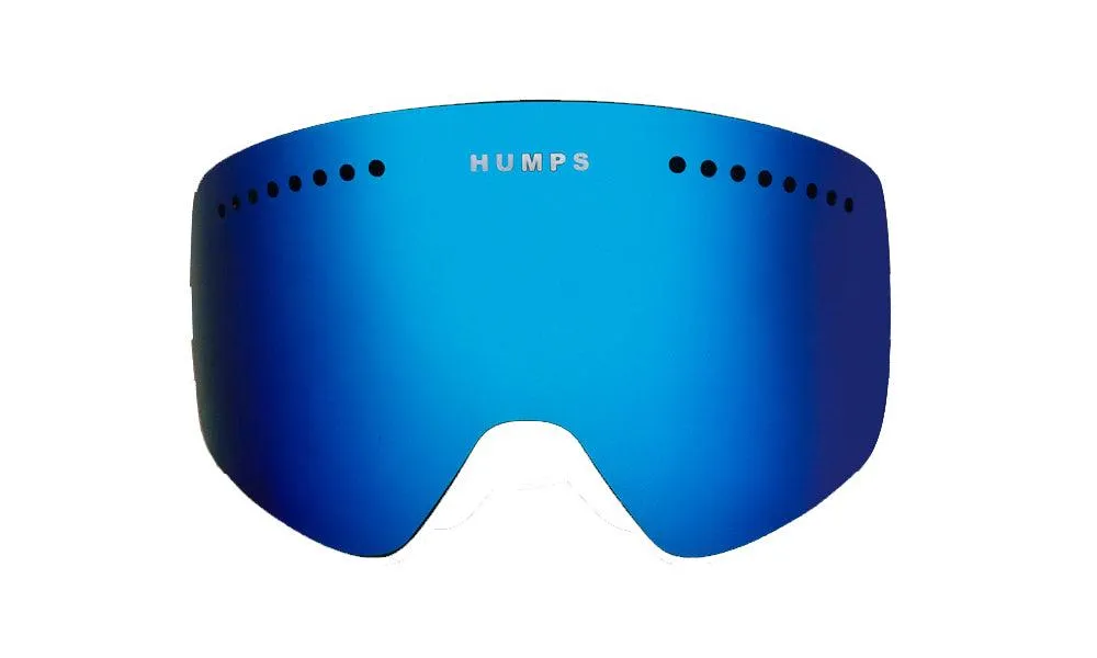 Ice Blue Mirror Lens - Flat