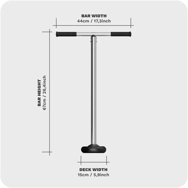 Indo 670 Tramp Scooter - Black